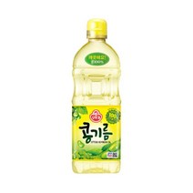 오뚜기 콩기름 식용유 대두유 튀김유 튀김기름 기름 식자재 0.5L 1개