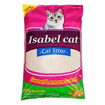 이사벨캣 응고형 (레몬향) 모래 5L (3.76kg), 상세페이지 참조, 상세페이지 참조