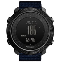 NORTH EDGE 남성 시계 군용 잠수하다 등산 방수 손목시계 #APACHE