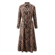 2021ebay 아마존 위시 신작 긴팔 편상화 버튼 프린트 셔츠 드레스 롱 스커트 여성용 블랙 큰 꽃 L 프린트 드레스 버튼 드레스 셔츠 드레스