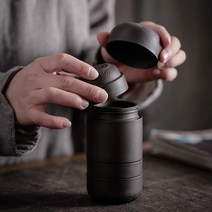 식객매점 찻잔세트 여행용찻잔 다도세트찻잔다기세트, 1세트