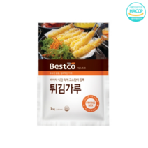 베스트코 튀김가루 1kg, 14개