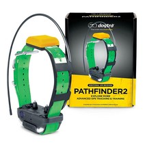 Dogtra Pathfinder 2 추가 수신기 개 GPS 트래커 e 칼라 그린 LED 조명 월간 요금 없음 무료 앱 방수 스마트워치 제어 위성 실시간 추적 장거리 스마트폰 필요