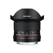 [신고품(점포 보증 3개월)][즉배](NO) SAMYANG 삼양 12 mm F2.8 ED AS NCS FISH-EYE 소니 E용 [][내일 락 대응]