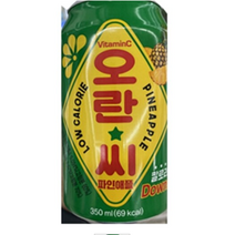 오란씨 파인애플 탄산음료, 7, 350ml