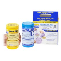 Smooth-On 부드러운 반투명 저점도 부가형 실리콘 Mold Star 20T(0.9kg) - 경도 20A 경화시간 30분