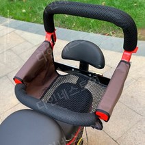 자전거유아안장 어린이안장 아기의자 아동용 후방, 블랙+공구포함