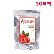 탕비용품 에빠니 로즈힙 30티백 허브차 로즈힙차 삼각망 침출차 탕비실, 1