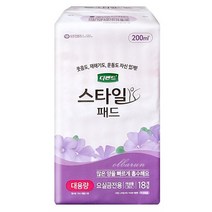 디펜드 여성용 스타일 요실금 패드 대용량, 18개입, 5개