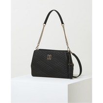 [21SS 닥스 ACC 여성]블랙 칼라일 가죽 미디움 숄더백DCBA1E365BK