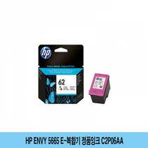 MDO8126 HP ENVY 5665 e-복합기 정품잉크 C2P06AA (HP62TricolorInk/HPENVY5640/7940/OJ5740eAiO), 옵션_ 1, 옵션_ 본상품선택