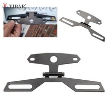 ATV 조정 가능한 접이식 번호판 브래킷 테일 후면 라이트 브래킷 홀더 ATV 먼지 자전거 오토바이 스포츠 거리 자전거