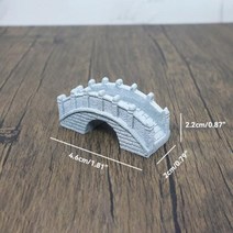미니어처 모래 돌 다리 입상 보트 DIY 테라리움 장식품 요정 정원 분재 바위 풍경 방 장식, N