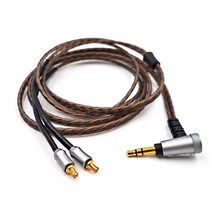 오디오 테크니카 ATH-LS50 LS70 LS400 E40 E50 E70 A2DC 교체 헤드셋 케이블, 01 120cm 4ft