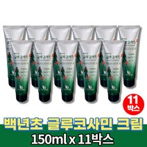 바르는 백년초 글루코사민 크림 백련초 운동 전 후 스포츠 맛사지 마사지 젤 겔 수용성젤 멘톨, 11팩