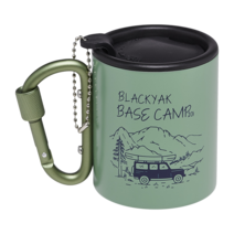 블랙야크 [BLACK YAK] 22SS 등산 및 각종 야외활동에 어울리는 미니 이중컵 카라비너머그(207ml), 999, 그린(GR)