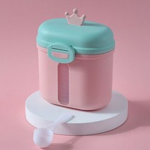 편의점온장고 푸드쇼케이스 우유 디스플레이 규모 분말 휴대용 음식 저장 상자 필수 시리얼 간식 컨테이너, 05 Pink 360ml