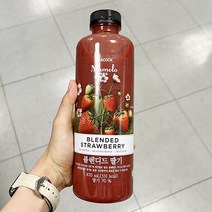피코크 블렌디드 딸기 870ml x 1개, 아이스보냉백포장