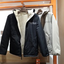 리트머스 @양면으로 코디하세요@양면 후드덤블보아점퍼 JU825-K-99