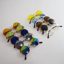 유앤펫 대형견 선글라스 악세사리(안경 + 안경줄 + 포켓 SET), 반투명브라운