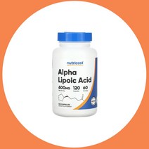 뉴트리코스트 알파리포산 효능 600 mg 120 캡슐