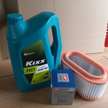 포터-2 신형트럭용 (2015년이후차량) 엔진오일교환 3종셋트 할인특가상품 셋트상품 에어필터+오일필터+디젤엔진오일6리터1개 무료배송상품 + (사은품 에어컨필터1개 증정/국내산)