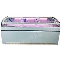 정육평대 정육점 냉장고 생선 해산물 대형 마트 쇼케이스, 1300x880x880mm, 큰 흰색