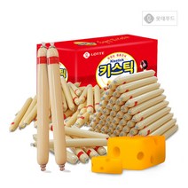 롯데햄 키스틱 롯데제과 청춘간식 체다치즈맛, 120개, 1500g