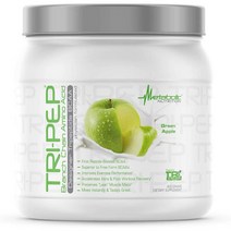 메타볼릭 뉴트리션 Metabolic TRIPEP 삼중 펩티드 분지사슬 아미노산 BCAA 청사과맛 파우더 400g, 2팩