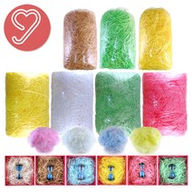 스타핑 부직포스타핑 종이스타핑 (국내산) 쵸핑지 오팔스타핑 포장완충재- 250g /1kg, 종이스타핑250g-핑크