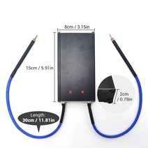 스팟용접기 DIY Adjustable 4 Gears Mini Spot Welding Machine With Quick Release Pen Nickel Plate 1865, 한개옵션0