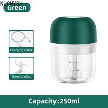 핸드 블렌더 250ml 마늘 쵸퍼 휴대용 USB 충전 칠리 크러셔 미니 고기 분쇄기 아기 보완 식품 가정용 믹서 308, 협력사