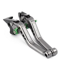 가와사키 Z400 z400 NINJA400 닌자 400 2018 2019 용 새로운 로고 오토바이 핸들 바 클러치 브레이크 레버, NINJA400 titanium