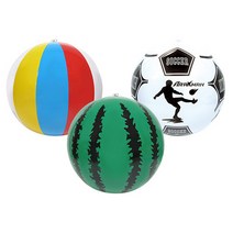 위니코니 핑크퐁 팬콧 캐릭터 비치볼 물놀이 공 어린이 유아, 수박공 비치볼