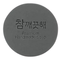 참깨끗해 어성초숯 클렌징바 약산성비누 110g, 1개