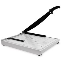 현대오피스 페이퍼프랜드 오토프레스 원고고정 작두형 재단기 HC-460 A3