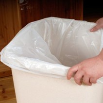 한스틸 쓰레기봉투 재활용분리수거봉투 (20리터~100리터), 검정봉투 20~40리터 (100메)