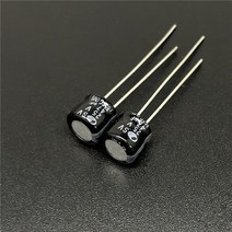 20Pcs/100Pcs 47 미크로포맷 25V SAMWHA SV 시리즈 6x5mm 좋은 품질 25V47uF 로우 프로파일 알루미늄 전해 콘덴서, [02] 100Pcs