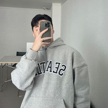 치트키 SEATTLE 자수 양기모 후드티