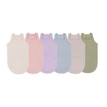 [T.에코잔골지끈민소매] Eco Small Golgi String Sleevelesss/6color, 퍼플,S