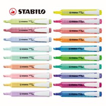 스타빌로 스윙쿨 파스텔 형광펜, 1개, 파스텔오렌지