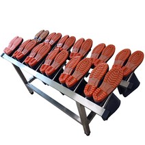 장화건조대 장화 걸이 걸이대 꽂이 건조기 보관 정리대 부츠 신발 전투화 군화 소독기 살균기 거치대 진열대 HACCP 위생, KP-10 (10컬레건조용), 1개