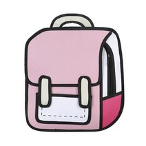 책가방 학교 등교 가방 백 여성 위한 드로잉 배낭 만화 학교 가방 십대 소녀 위한 만화