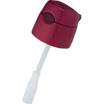 Thermos 열 교체 부품 밀짚 병 (FHL-400) 용 캡 단위 딸기 빨간색 (밀짚 세트 및 포장 포함), 상품명참조, 1ml