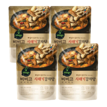 비비고 시래기감자탕, 460g, 4개
