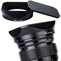 JJC 금속 정사각형 렌즈 후드   후드 캡 후지 필름 Fujifilm Fujinon XF 16mm F1.4 R WR 렌즈 용 LH-XF16 호환 X-T4 X-T200 X-A7 X-Pro3 X-Pro2 X-T3 X-T2 X-T1 X -T30 X-T20 X-T10에 대응