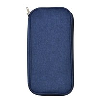 대바늘케이스 뜨개질 바늘 파우치 케이스 여행 주머니 보관 가방 원형 후크 액세서리 키트 가방, 푸른, 파란색