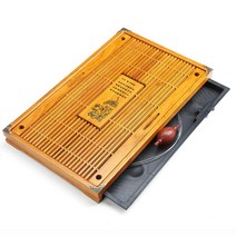 티타임 대나무 다도 차판 찻상 우드 찻잔받침대 찻판 차트레이