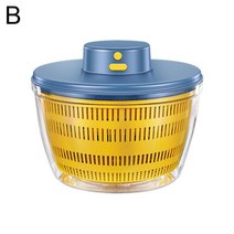 야채 건조기 가정용 과일 버섯 건조기USB 야채 과일 전기 드레인 바구니 탈수기 플라스틱 가정용 주방 스피, 02 B