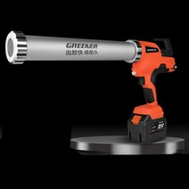 전동 충전식 글루건 무선 실리콘총 접착제 실란트건, 초강력파워 15노트 럭셔리세트 소프트하드젤 범용